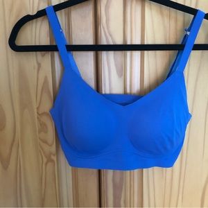 True and Co Body Lift Full Cup Triangle Wireless Bra - Size Medium